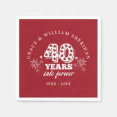 Activiteiten in de omgeving van Forever Ruby 40th  Servet (Voorkant)