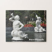 Activiteiten in de omgeving van Forsyth Park Fount Legpuzzel (Horizontaal)