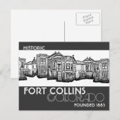 Activiteiten in de omgeving van Fort Collins Color Briefkaart (Voorkant / Achterkant)