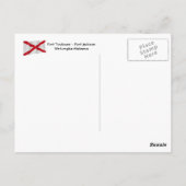 Activiteiten in de omgeving van Fort Jackson Wetum Briefkaart (Achterkant)