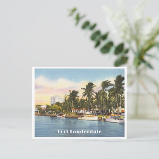 Activiteiten in de omgeving van Fort Lauderdale Fl Briefkaart (Staand voorkant)