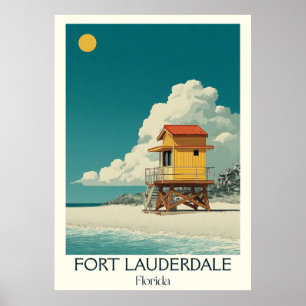 Activiteiten in de omgeving van Fort Lauderdale Fl Poster