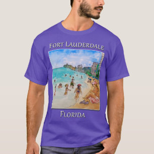 Activiteiten in de omgeving van Fort Lauderdale Fl T-shirt