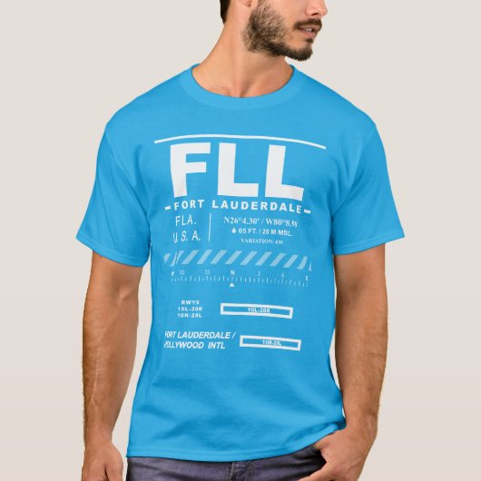 Activiteiten in de omgeving van Fort Lauderdale Ho T-shirt (Voorkant)