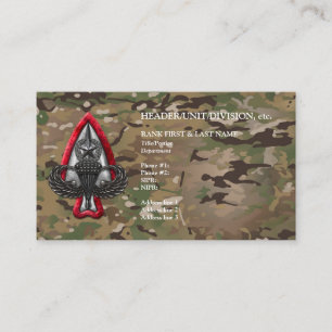 Activiteiten in de omgeving van Fort Liberty Camo Visitekaartje