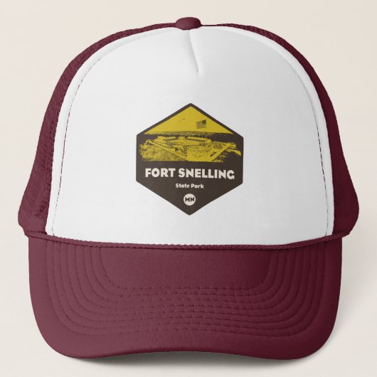 Activiteiten in de omgeving van Fort Snelling Stat Trucker Pet (Voorkant)