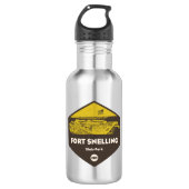 Activiteiten in de omgeving van Fort Snelling Stat Waterfles (Voorkant)