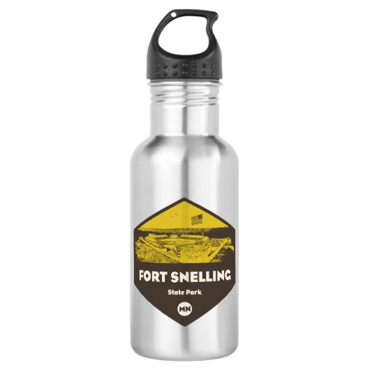 Activiteiten in de omgeving van Fort Snelling Stat Waterfles (Voorkant)