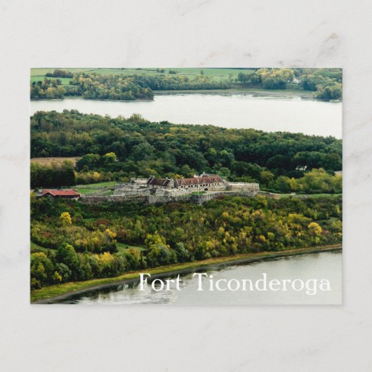 Activiteiten in de omgeving van Fort Ticonderoga A Briefkaart (Voorkant)