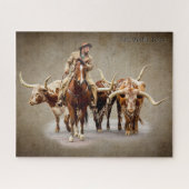 Activiteiten in de omgeving van Fort Worth Cattle  Legpuzzel (Horizontaal)