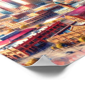 Activiteiten in de omgeving van Fort Worth Texas F Poster (Hoek)