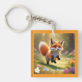 Activiteiten in de omgeving van Fox Pup's Meadow F Sleutelhanger (Voorkant)