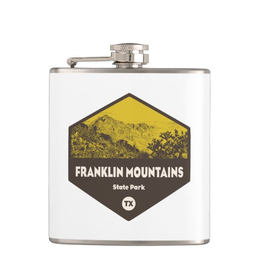 Activiteiten in de omgeving van Franklin Mountains Heupfles (Voorkant)