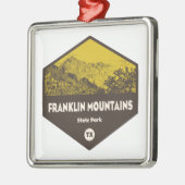 Activiteiten in de omgeving van Franklin Mountains Metalen Ornament (Links)