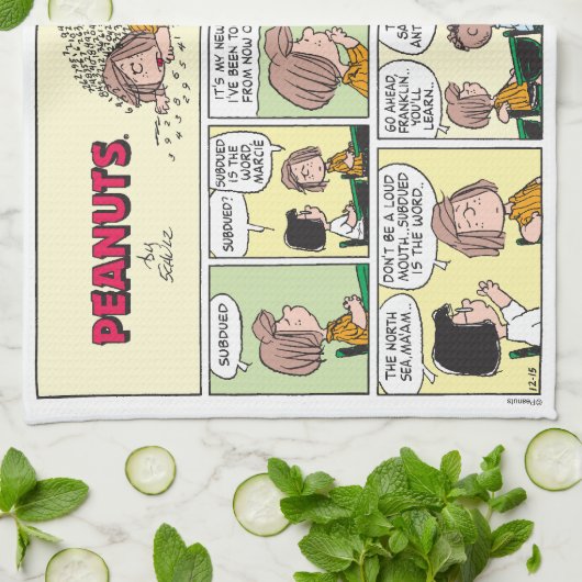 Activiteiten in de omgeving van Franklin, Peppermi Theedoek (Gevouwen)