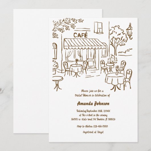 Activiteiten in de omgeving van French Parisian Ca Kaart (Voorkant / Achterkant)