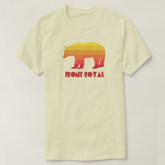 Activiteiten in de omgeving van Front Royal Virgin T-shirt (Design voorkant)