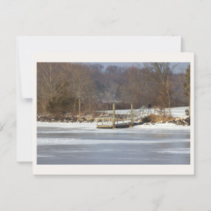 Activiteiten in de omgeving van Frozen Lake Briefk Briefkaart