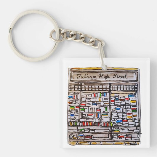 Activiteiten in de omgeving van Fulham High Street Sleutelhanger (Voorkant)