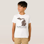 Activiteiten in de omgeving van Fun Lake Michigan T-shirt (Voorkant volledig)