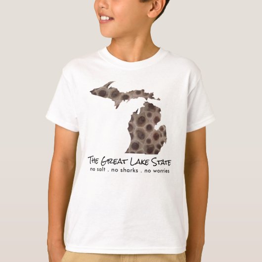 Activiteiten in de omgeving van Fun Lake Michigan T-shirt (Voorkant)