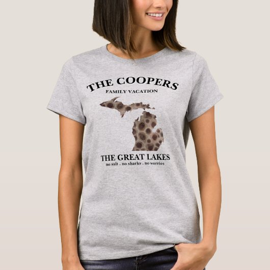 Activiteiten in de omgeving van Fun Lake Michigan  T-shirt (Voorkant)