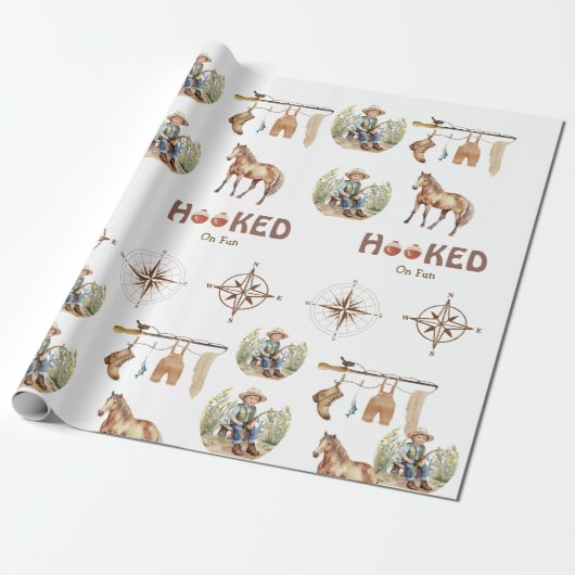 Activiteiten in de omgeving van Fun Little Fisherm Cadeaupapier (Uitgerold)