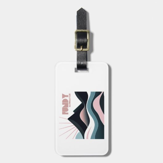 Activiteiten in de omgeving van Fundy National Par Bagagelabel (Voorkant verticaal)