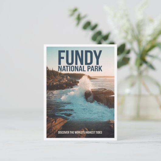 Activiteiten in de omgeving van Fundy National Par Briefkaart (Staand voorkant)