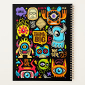 Activiteiten in de omgeving van Funky Monster Dood Planner (Achterkant)