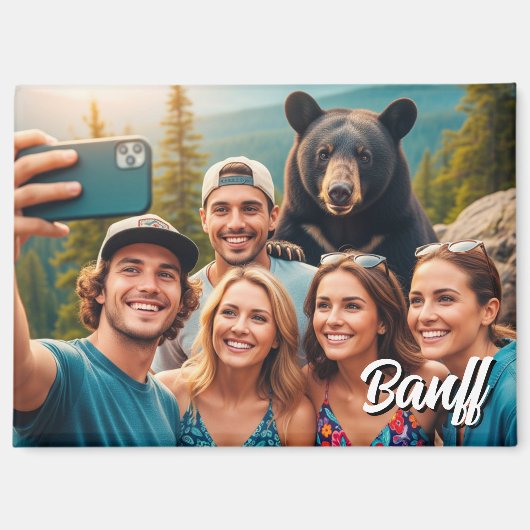 Activiteiten in de omgeving van Funny Banff Nation Magneet (Voorkant)