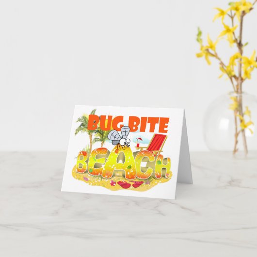 Activiteiten in de omgeving van Funny Bug Bite Bea Kaart (Gele Bloem)