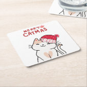 Activiteiten in de omgeving van Funny Christmas Ca Kartonnen Onderzetters (Schuin)