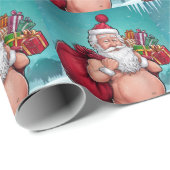 Activiteiten in de omgeving van Funny Dirty Santa  Cadeaupapier (Rol Hoek)