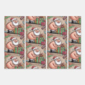 Activiteiten in de omgeving van Funny Dirty Santa Inpakpapier Vel (Voorkant 3)