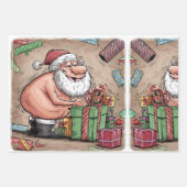 Activiteiten in de omgeving van Funny Dirty Santa Inpakpapier Vel (Voorkant 2)