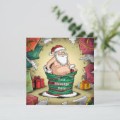 Activiteiten in de omgeving van Funny Dirty Santa  Kaart (Staand voorkant)