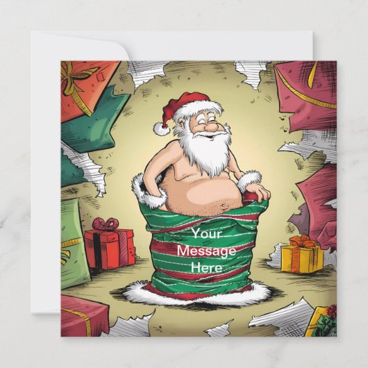 Activiteiten in de omgeving van Funny Dirty Santa  Kaart (Voorkant)