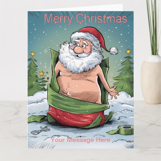 Activiteiten in de omgeving van Funny Dirty Santa  Kaart (Voorkant)