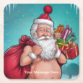 Activiteiten in de omgeving van Funny Dirty Santa  Kartonnen Onderzetters