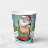 Activiteiten in de omgeving van Funny Dirty Santa Papieren Bekers (Achterkant)