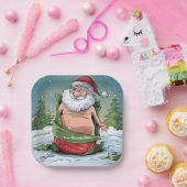 Activiteiten in de omgeving van Funny Dirty Santa  Papieren Bordje (Feest)