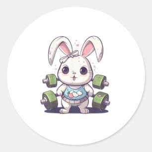 Activiteiten in de omgeving van Funny Gym Workout Ronde Sticker