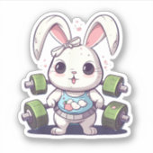 Activiteiten in de omgeving van Funny Gym Workout  Sticker (Voorkant)