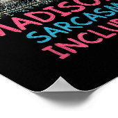 Activiteiten in de omgeving van Funny Madison Wisc Poster (Hoek)