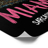 Activiteiten in de omgeving van Funny Miami Florid Poster (Hoek)