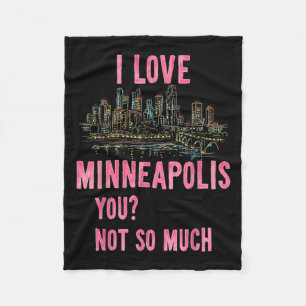 Activiteiten in de omgeving van Funny Minneapolis Fleece Deken