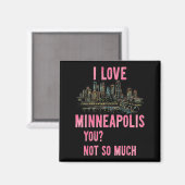 Activiteiten in de omgeving van Funny Minneapolis Magneet (Voorkant / Achterkant)