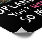 Activiteiten in de omgeving van Funny Orlando Flor Poster (Hoek)