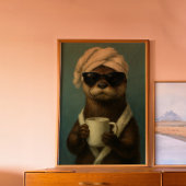 Activiteiten in de omgeving van Funny Otter Coffee Poster